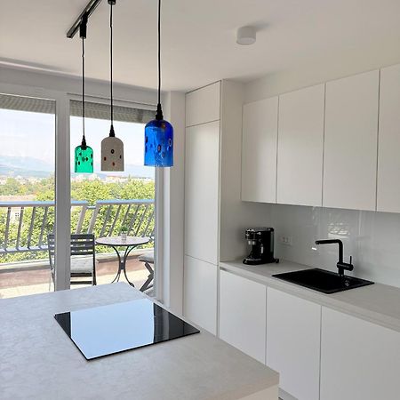 Luxe Penthouse With A Castle View לובליאנה מראה חיצוני תמונה