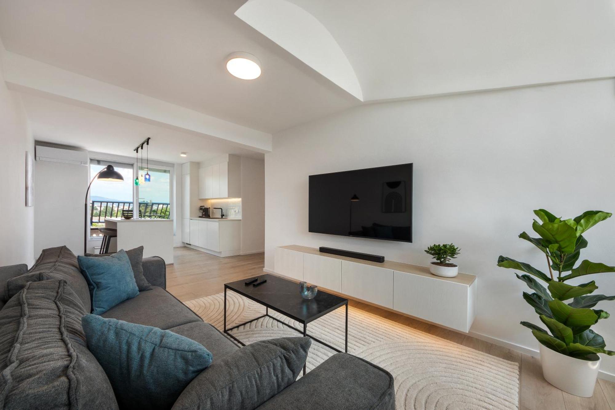 Luxe Penthouse With A Castle View לובליאנה מראה חיצוני תמונה